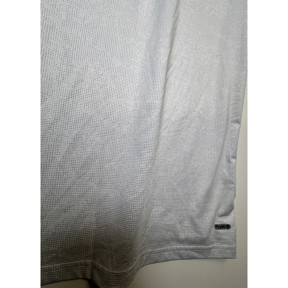 Spyder Proweb Men's Athletic Performance Short Sleeve T-Shirt White Black Size M